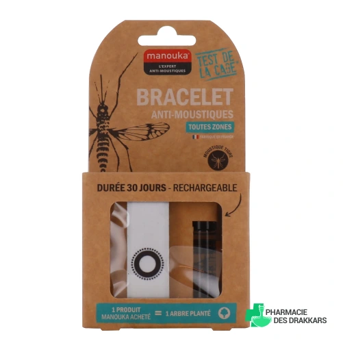 Manouka Bracelet Anti-Moustiques