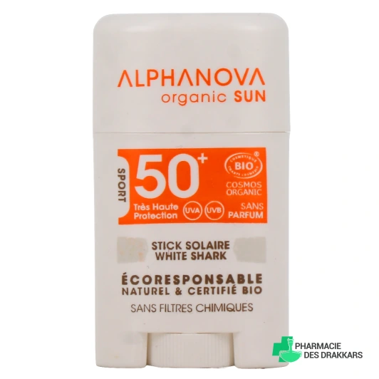 Alphanova Sun Stick Solaire Bio SPF 50+
