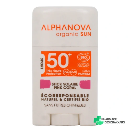 Alphanova Sun Stick Solaire Bio SPF 50+