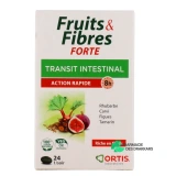 Ortis Fruits & Fibres Forte Transit Intestinal - Vue 360°