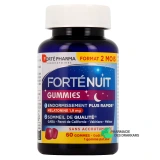 Forté Nuit Gummies Endormissement & Sommeil - Vue 360°