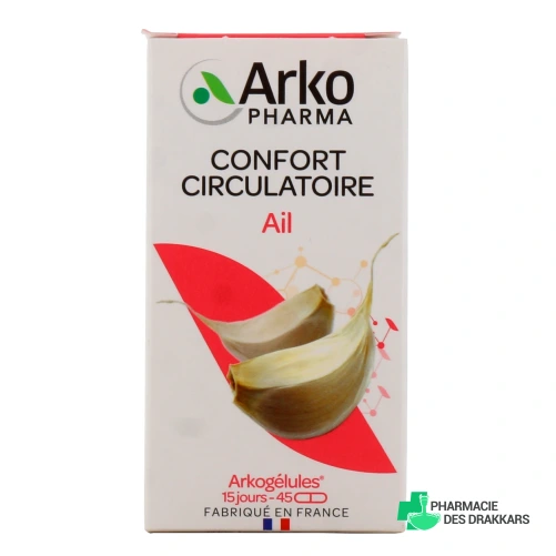 Arkogélules Ail Confort Circulatoire