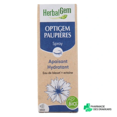 Herbalgem Optigem Paupières Spray Apaisant Hydratant