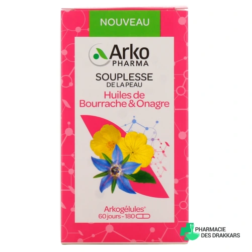 Arkogélules Bourrache & Onagre