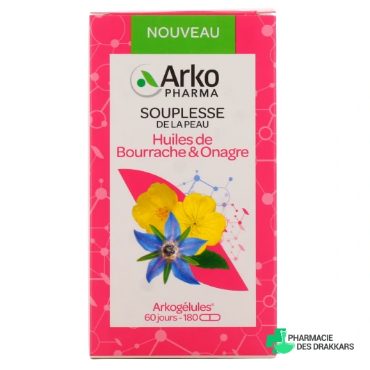 Arkogélules Bourrache & Onagre