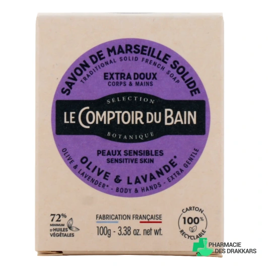 Le Comptoir du Bain Savon de Marseille Solide Parfumé