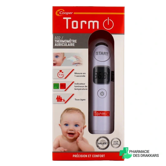 Torm Thermomètre Auriculaire A02