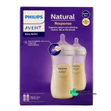 Avent Natural Response Biberon Plastique - Vue 360°