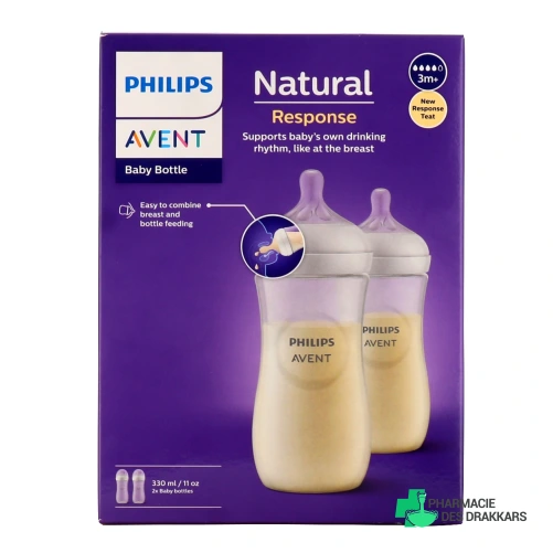 Avent Natural Response Biberon Plastique