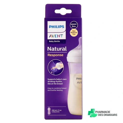 Avent Natural Response Biberon Plastique