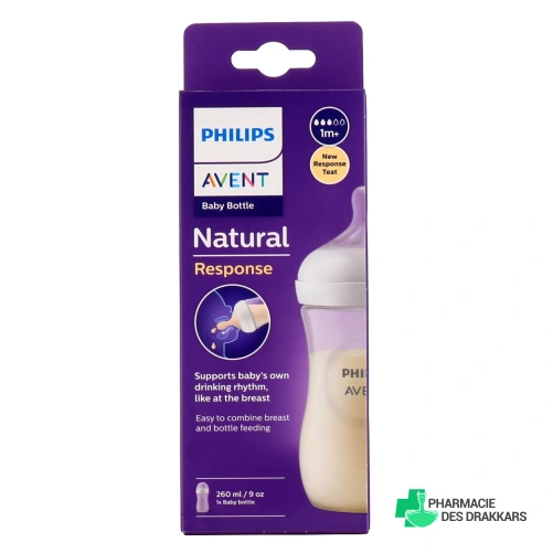 Avent Natural Response Biberon Plastique