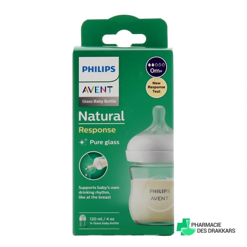 Avent Natural Response Pure Glass Biberon Verre
