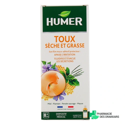 Humer Toux Sèche et Grasse Sirop