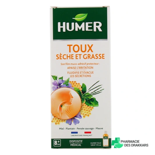 Humer Toux Sèche et Grasse Sirop