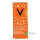 Vichy Capital Soleil BB Émulsion Toucher Sec Teintée SPF 50 - Vue 360°