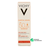 Vichy Capital Soleil Soin Antioxydant Anti-Âge SPF50 - Vue 360°