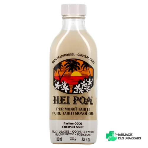 Pur Monoï Tahiti parfum vanillier ou coco