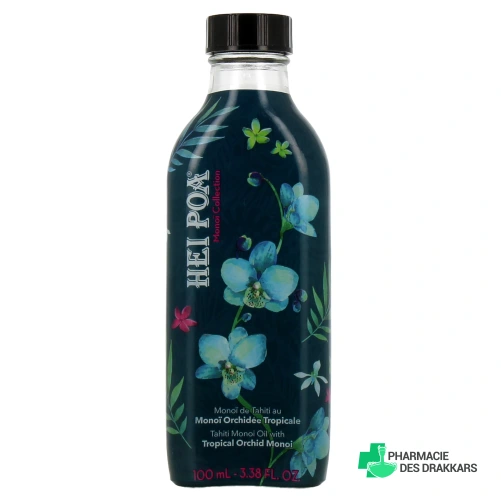 Hei Poa Monoï Orchidée Tropicale