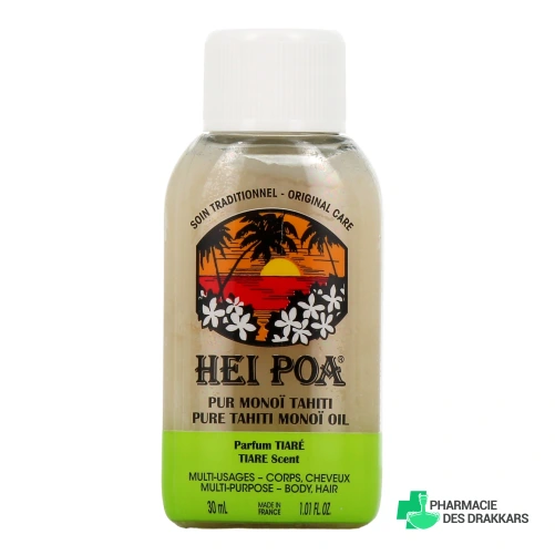 Hei Poa Pur Monoï Tahiti Tiaré