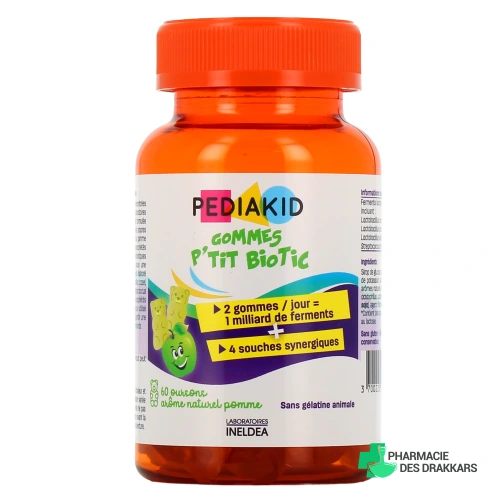 Pediakid Gommes P'tit Biotic