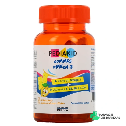 Pediakid Gommes Omega 3