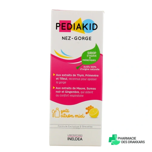 Pediakid Nez Gorge Sirop