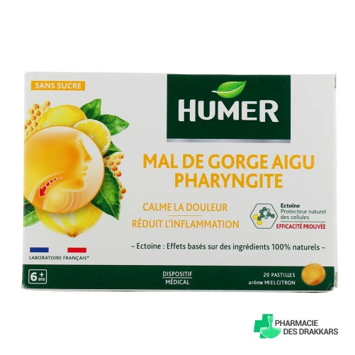 Humer Pharyngite Pastilles