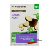 Arkofluides Radis Noir BIO ampoules - Vue 360°