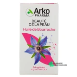 Arkogélules Huile de Bourrache capsules - Vue 360°