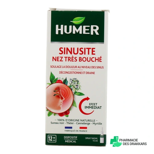 Humer Sinusite Nez Très Bouché