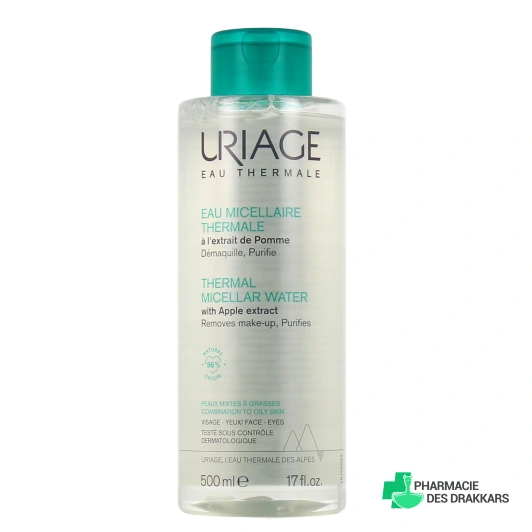 Uriage Eau Micellaire Thermale Peaux Mixtes à Grasses