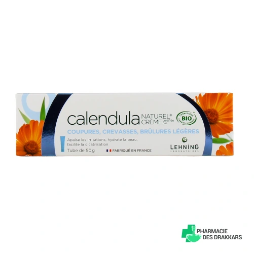Lehning Crème Calendula Naturel Bio