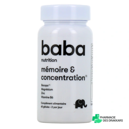 BABA Nutrition Mémoire & Concentration