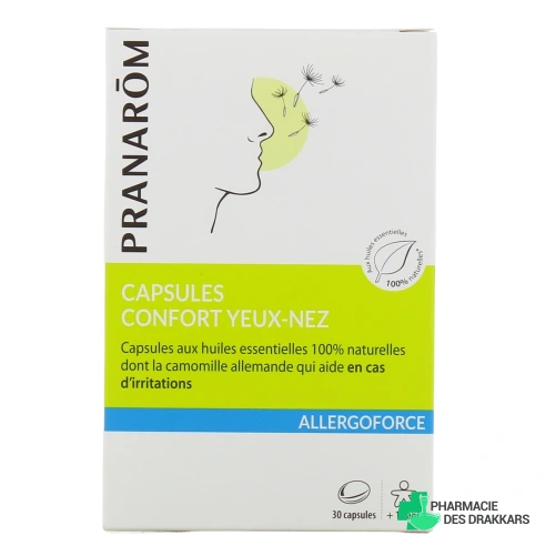 Pranarom Allergoforce Capsules Nez et Yeux