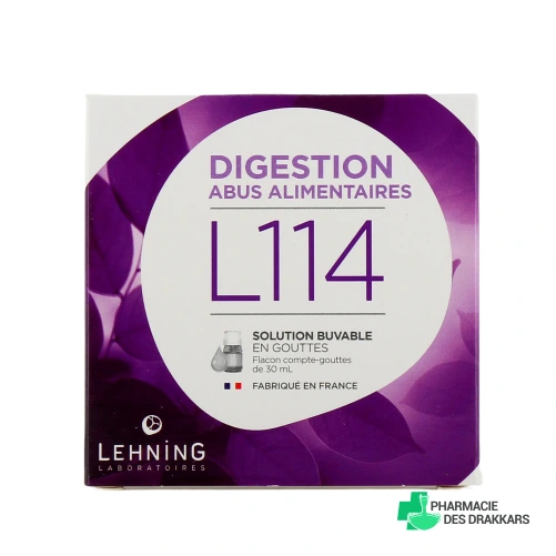 Lehning L114 Digestion Abus Alimentaires