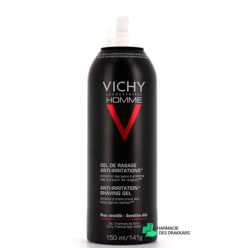 Vichy Homme Gel de rasage anti-irritations