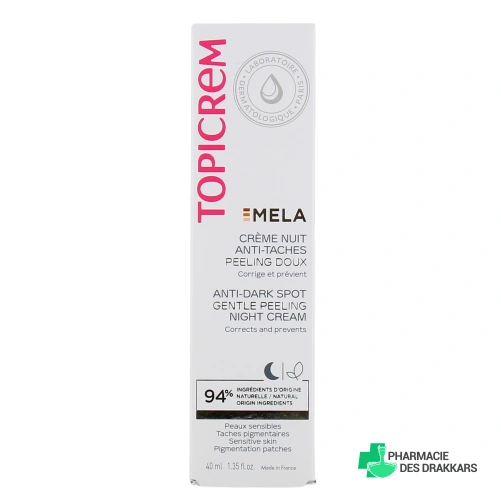 Topicrem Mela Crème Nuit Anti-Taches