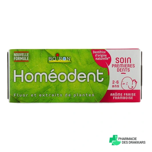 Homeodent Dentifrice Premières Dents 2-6 ans
