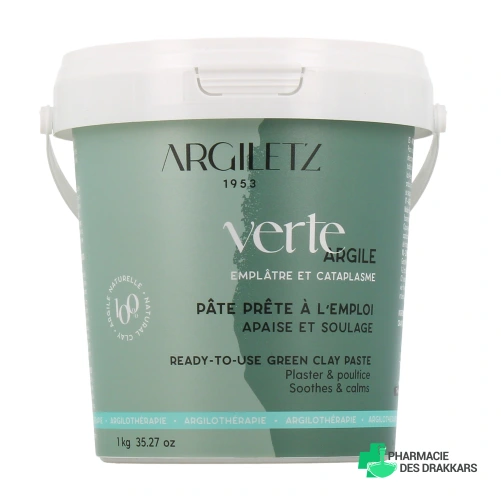 Argiletz Argile Verte pâte