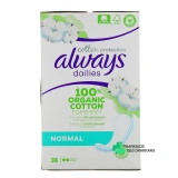 Always Dailies Protège-Slips Cotton Normal - Vue 360°