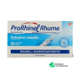 Prorhinel Rhume boite de 20x5 ml récipients unidoses - Vue 360°