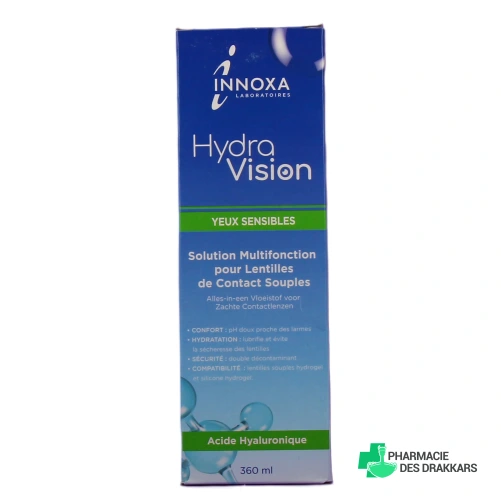 Innoxa Hydravision Solution pour Lentilles