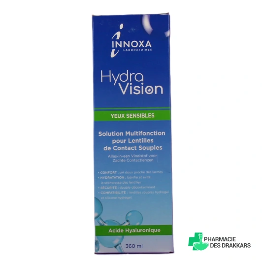 Innoxa Hydravision Solution pour Lentilles