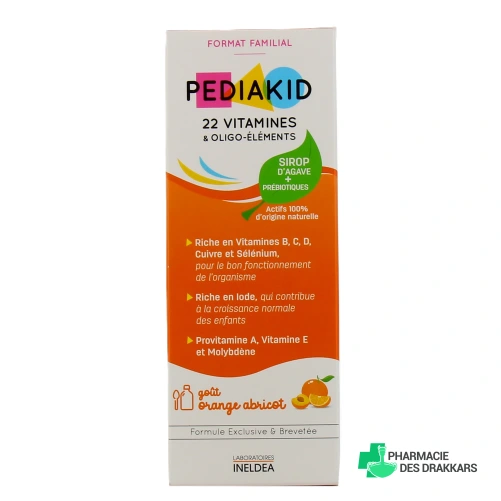 Pediakid 22 Vitamines et oligo-éléments