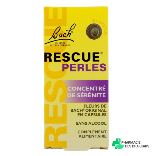 Fleurs de Bach Rescue Perles Concentré de Sérénité