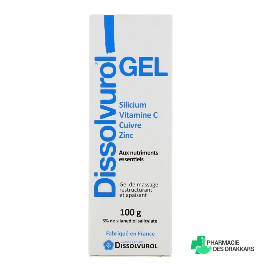 Dissolvurol Gel de Massage au Silicium