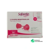 Saforelle Cup Protect Coupe Menstruelle x2 - Vue 360°