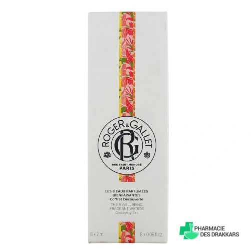 Roger et Gallet Coffret Découverte 8 Eaux Parfumées Bienfaisantes