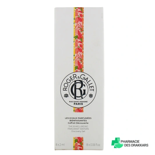 Roger et Gallet Coffret Découverte 8 Eaux Parfumées Bienfaisantes