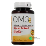 OM3 Huile de Poissons Sauvages Oméga 3 - Vue 360°